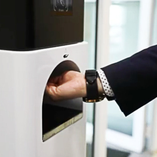 에어칼리브 비대면 발열체크기 손소독기 S303B